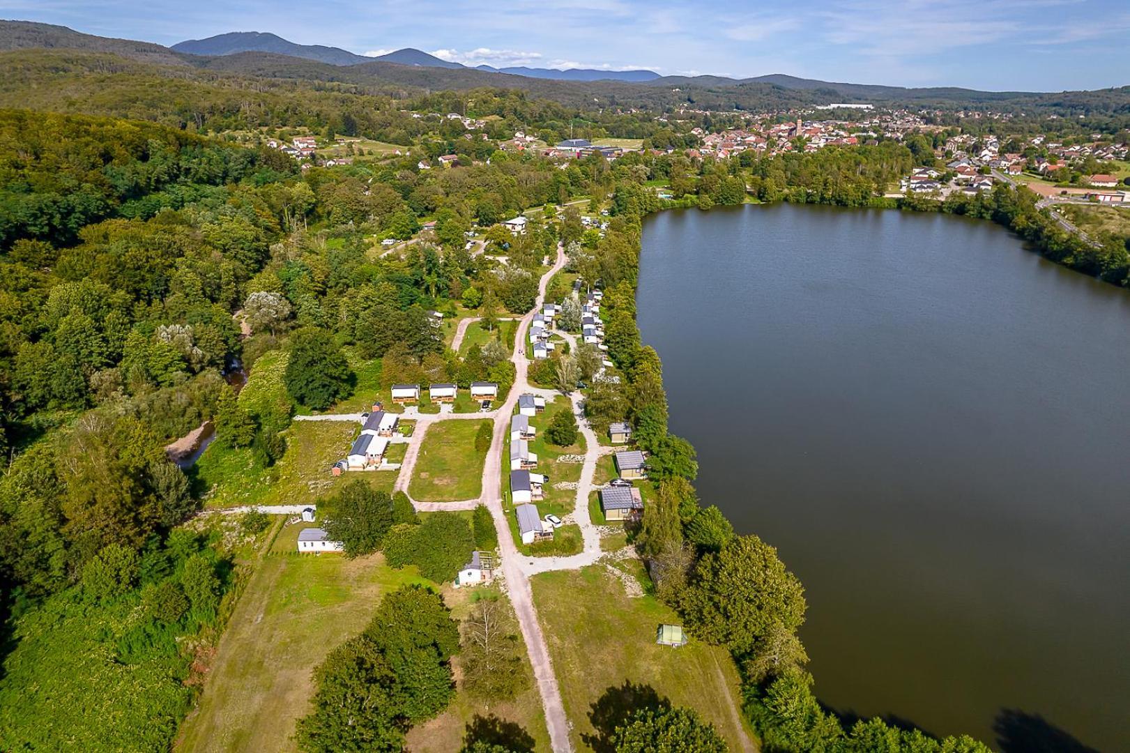 Camping Les Ballastieres - Vosges Du Sud Champagney Extérieur photo