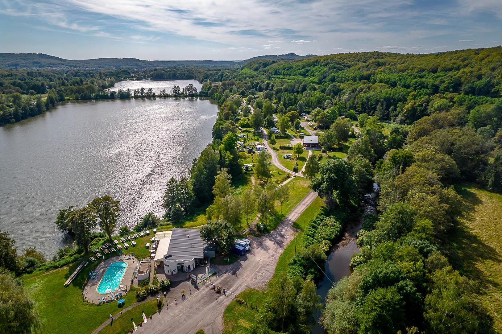 Camping Les Ballastieres - Vosges Du Sud Champagney Extérieur photo