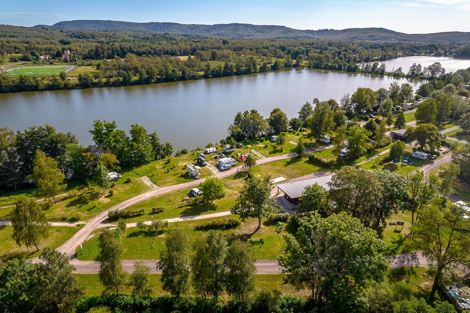 Camping Les Ballastieres - Vosges Du Sud Champagney Extérieur photo
